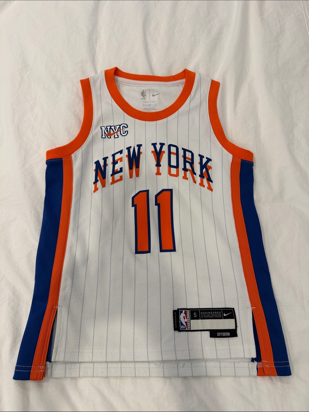 Knicks Brunson #11 City Edition Jersey
